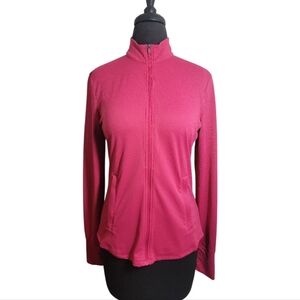 Tommy Bahama women's texture pink zip up golf jacket size small